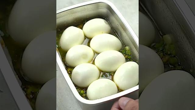 【shorts短片】吃膩滷蛋?蔥鹽醬泡蛋,拌飯也超讚! 【shorts短片】吃膩滷蛋?蔥鹽醬泡蛋,拌飯也超讚!