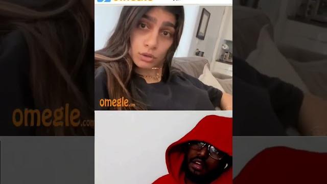 Today i met mia khalifa on omegle #shorts Today i met mia khalifa on omegle #shorts