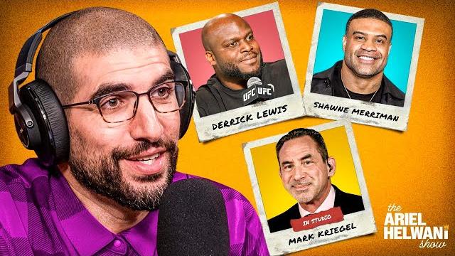Derrick lewis, mark kriegel in studio on mike tyson book, former nfl star shawne merriman | 6/3/25 Derrick lewis, mark kriegel in studio on mike tyson book, former nfl star shawne merriman | 6/3/25