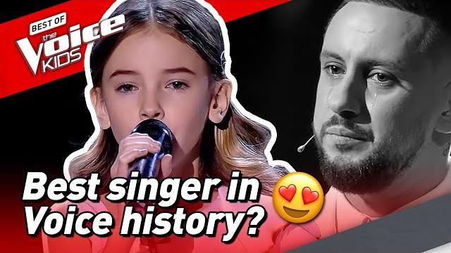 10-year-old daneliya brings coach to tears in the voice kids! 10-year-old daneliya brings coach to tears in the voice kids!