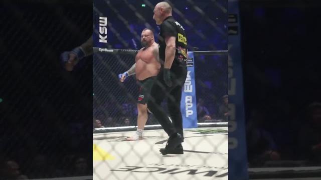 Eddie hall stuns crowd with 30 second ko of mariusz pudzianowski at ksw 105 | mma fighting Eddie hall stuns crowd with 30 second ko of mariusz pudzianowski at ksw 105 | mma fighting