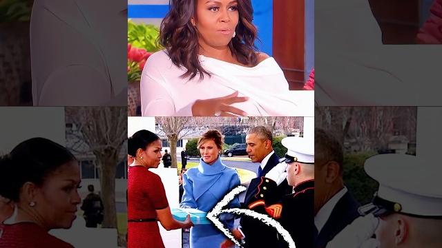 Michelle obama reveals awkward gift exchange with trump couple.#michelle obama#celebrity#interview Michelle obama reveals awkward gift exchange with trump couple.#michelle obama#celebrity#interview