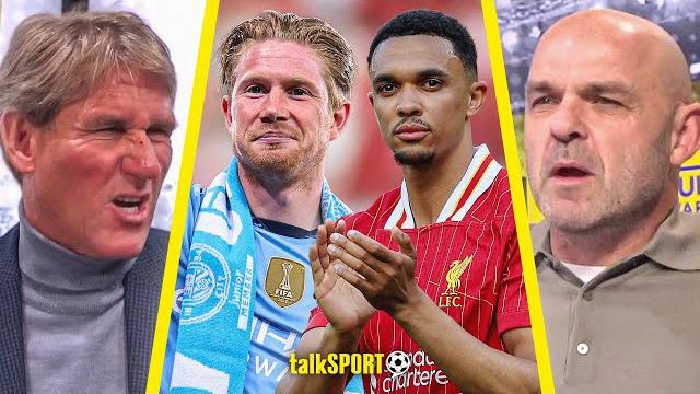 "he's leaving for a rival!" danny murphy hits back at trent / de bruyne exit comparison! "he's leaving for a rival!" danny murphy hits back at trent / de bruyne exit comparison!