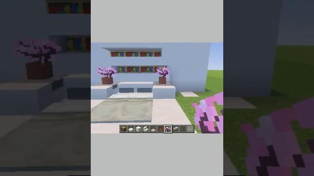 Modern bed design . @minecraft_shorts070 Modern bed design . @minecraft_shorts070