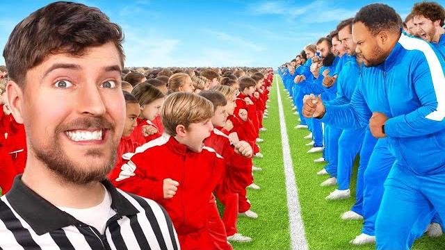 100 kids vs 100 adults for $500,000 100 kids vs 100 adults for $500,000