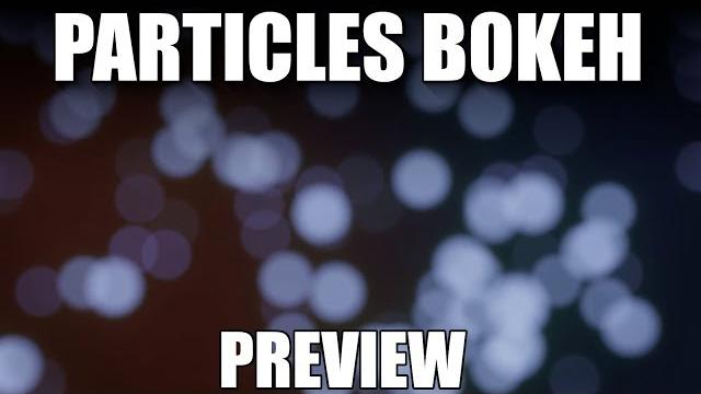 Blender 2.8 particles bokeh tutorial preview Blender 2.8 particles bokeh tutorial preview