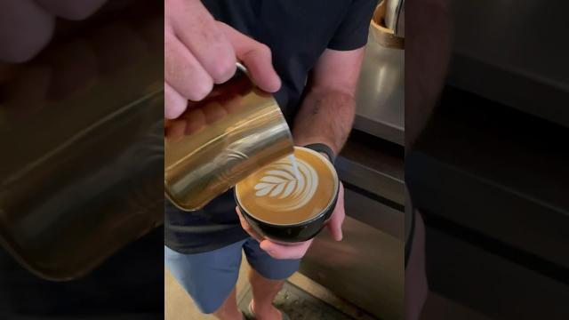 The morning coffee routine ️ #coffee #latteart The morning coffee routine ️ #coffee #latteart