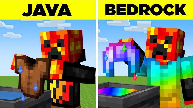 50 java vs bedrock myths in minecraft! 50 java vs bedrock myths in minecraft!