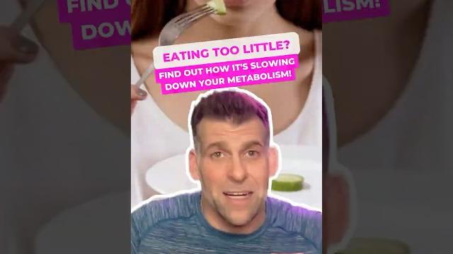 Eating too little? find out how it's slowing down your metabolism! #shorts #viralvideo #trending Eating too little? find out how it's slowing down your metabolism! #shorts #viralvideo #trending