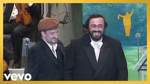 Luciano pavarotti, brian eno, bono, the edge - miss sarajevo Luciano pavarotti, brian eno, bono, the edge - miss sarajevo