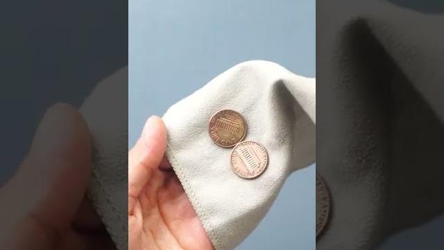 How to clean old pennies #shorts How to clean old pennies #shorts
