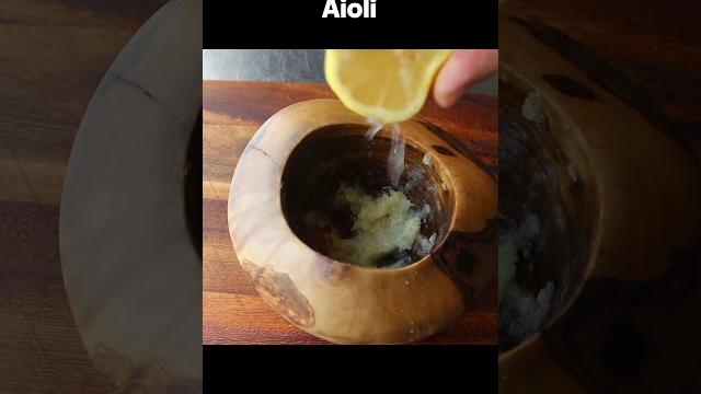 How to make chef john's quick and easy garlic aioli How to make chef john's quick and easy garlic aioli