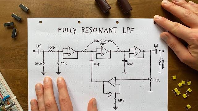 Diy synth vcf part 2: active filters & resonance Diy synth vcf part 2: active filters & resonance