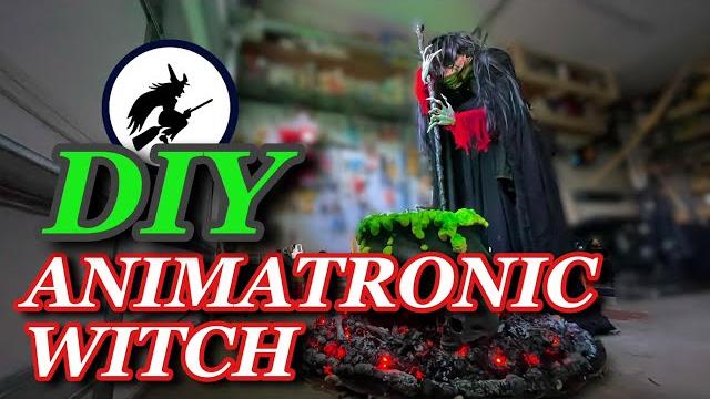 Animatronic halloween witch - diy Animatronic halloween witch - diy