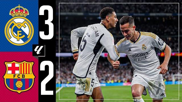 Real madrid 3-2 fc barcelona | highlights | laliga 2023/24 Real madrid 3-2 fc barcelona | highlights | laliga 2023/24