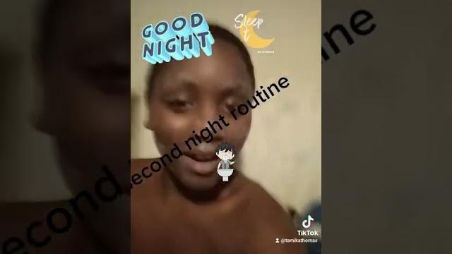 Night routine Night routine