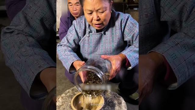 Unique chinese village food Unique chinese village food