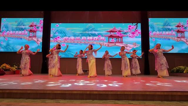 中国古典舞‘你像三月桃花开’ 中国古典舞‘你像三月桃花开’