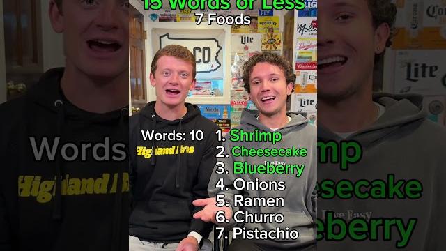 Our craziest 15 words or less ever!!! #15wordsorless #wordgame #game #guessinggame #shorts Our craziest 15 words or less ever!!! #15wordsorless #wordgame #game #guessinggame #shorts