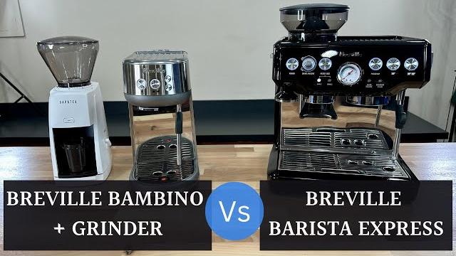 Breville bambino vs barista express: should you get an espresso machine with a grinder? Breville bambino vs barista express: should you get an espresso machine with a grinder?