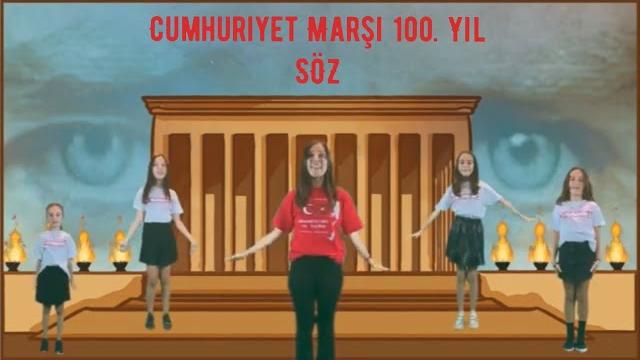 Cumhuriyet marşı | 100. yıl | söz Cumhuriyet marşı | 100. yıl | söz
