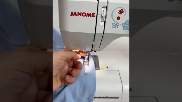 Как шить двойной иглой на машинке #шитье Как шить двойной иглой на машинке #шитье