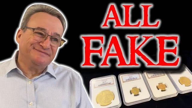 Fake “certified” gold coins discovered at coin shop wow Fake “certified” gold coins discovered at coin shop wow