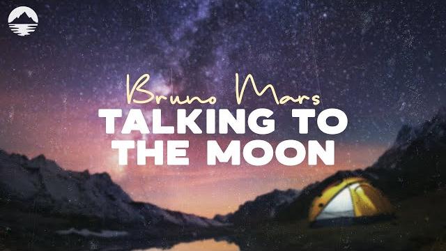 Bruno mars - talking to the moon | lyric video Bruno mars - talking to the moon | lyric video