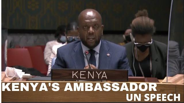 Kenya's ambassador to un martin kimani's speech on ukraine-russia crisis wows the world!! Kenya's ambassador to un martin kimani's speech on ukraine-russia crisis wows the world!!