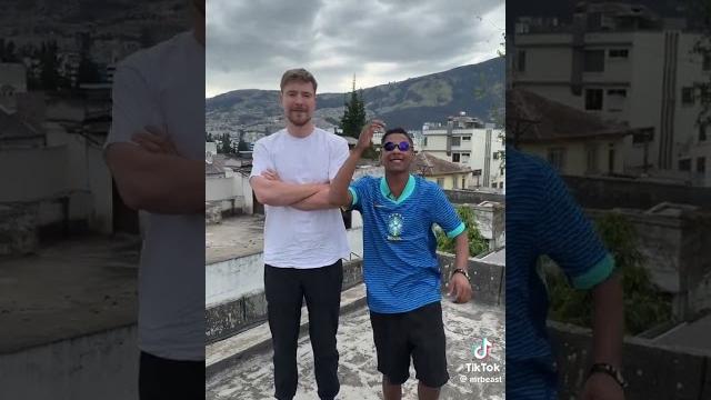 That one brazilian boy singing with mr beast |#mrbeast #shorts #brazilianmusic #foryou That one brazilian boy singing with mr beast |#mrbeast #shorts #brazilianmusic #foryou