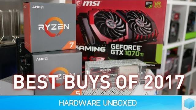 The best cpu & gpu purchases of 2017 The best cpu & gpu purchases of 2017
