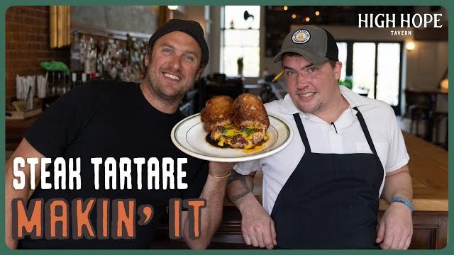 How to hand-cut and make chef quality beef tartare! | makin' it! che'fs kiss! | brad leone How to hand-cut and make chef quality beef tartare! | makin' it! che'fs kiss! | brad leone