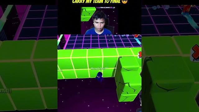 Calm and watch mang yellow play in block dash Calm and watch mang yellow play in block dash
