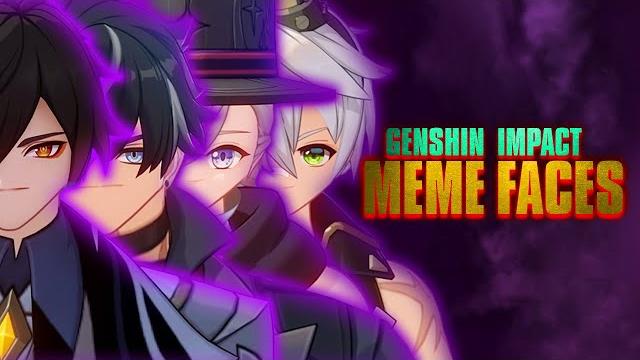 Characters meme faces // genshin impact Characters meme faces // genshin impact