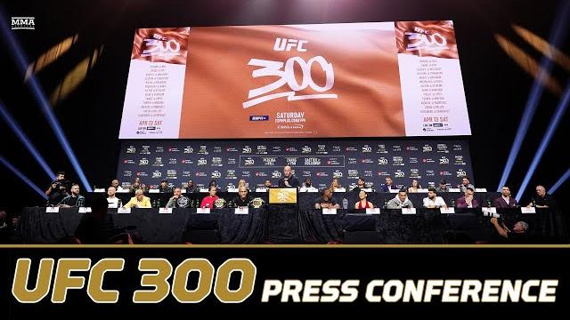 Full ufc 300 press conference | ufc 300 | mma fighting Full ufc 300 press conference | ufc 300 | mma fighting