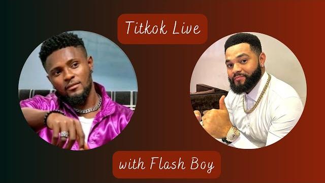 Tiktok live with flash boy may 23 Tiktok live with flash boy may 23