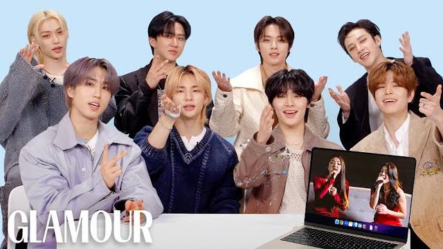 Stray kids watch fan covers on youtube | glamour Stray kids watch fan covers on youtube | glamour