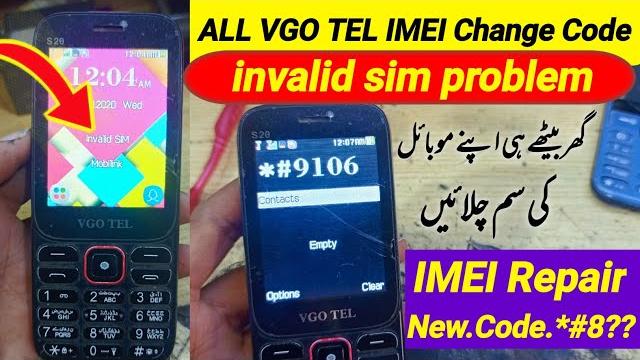 Vgo tel invalid sim problem imei change code |china mobile invalid imei repair #imeichange #invalid Vgo tel invalid sim problem imei change code |china mobile invalid imei repair #imeichange #invalid