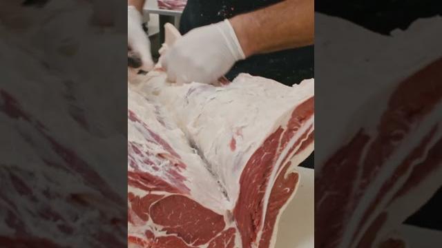 How to cut a prime rib #shorts How to cut a prime rib #shorts