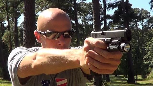 How to properly grip a semi-auto pistol How to properly grip a semi-auto pistol