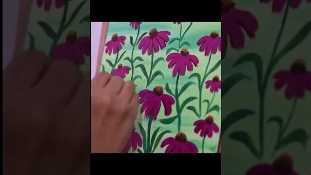 Coneflowers in summer and autumn #art #reels #autumn #painting #summer #flowers #acrylicpainting Coneflowers in summer and autumn #art #reels #autumn #painting #summer #flowers #acrylicpainting