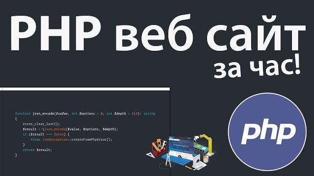 Создание php веб сайта за 1 час! + выгрузка на сервер Создание php веб сайта за 1 час! + выгрузка на сервер