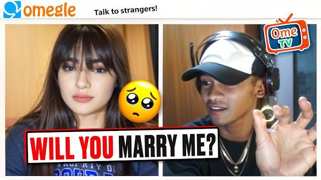 Singing to strangers on ometv i proposed to her 🫶 Singing to strangers on ometv i proposed to her 🫶