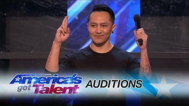 Demian aditya: escape artist risks his life during agt audition - america's got talent 2017 Demian aditya: escape artist risks his life during agt audition - america's got talent 2017