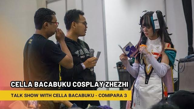 Full cella bacabuku cosplay zhezhi di comipara 3 yogyakarta - talk show with cella baca buku Full cella bacabuku cosplay zhezhi di comipara 3 yogyakarta - talk show with cella baca buku