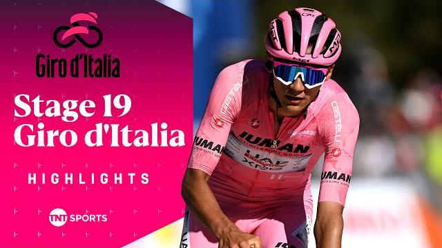 Brutal mountain stage | men's giro d'italia stage 19 race highlights | tnt sports cycling Brutal mountain stage | men's giro d'italia stage 19 race highlights | tnt sports cycling