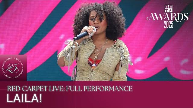 Laila! delivers a high-energy performance of “not my problem” live at the bet awards 2025 Laila! delivers a high-energy performance of “not my problem” live at the bet awards 2025