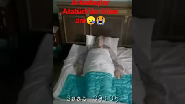 Atatürk'ün ölüm anı Atatürk'ün ölüm anı