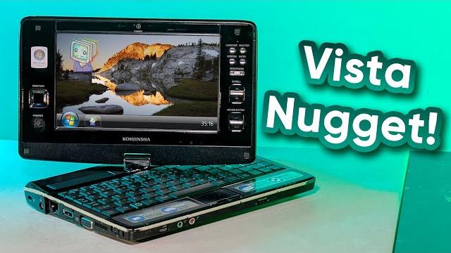 2-in-1 laptop from 2007! - kohjinsha mini pc 2-in-1 laptop from 2007! - kohjinsha mini pc