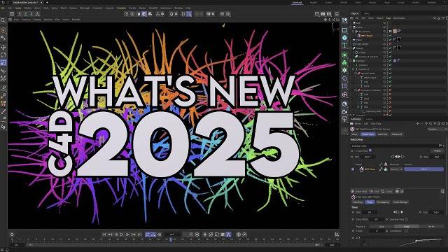 What's new in cinema 4d 2025 What's new in cinema 4d 2025